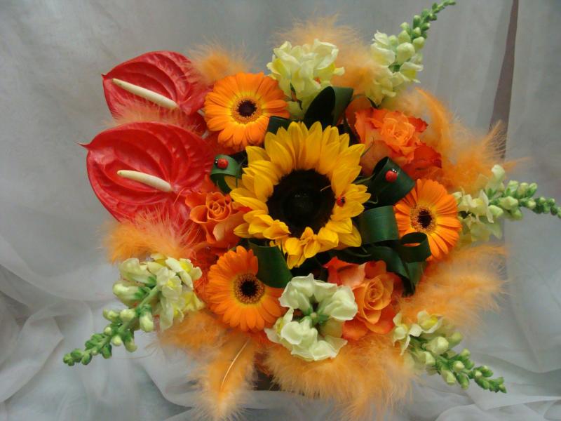 Букет цветов Луч солнца