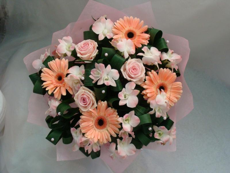 Букет цветов Теплота цвета