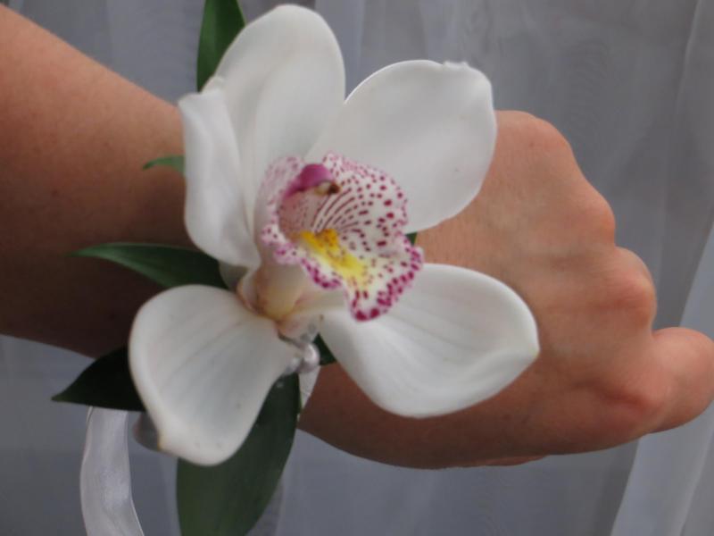 Браслет невесты Орхидеевый браслет