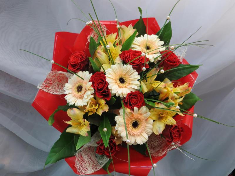 Букет цветов Привет