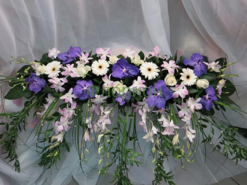 Композиция из цветов Сиреневая 1 (А)