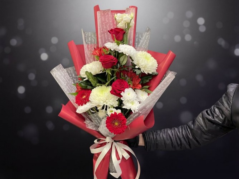 Букет Вспышка страсти 