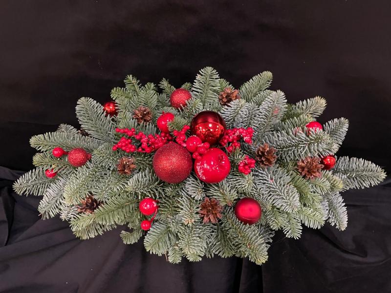 Солнышко мелькнуло 2 Новогодняя композиция из нобилиса 