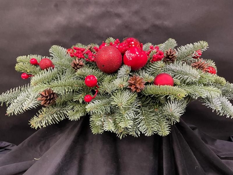 Солнышко мелькнуло 2 Новогодняя композиция из нобилиса 