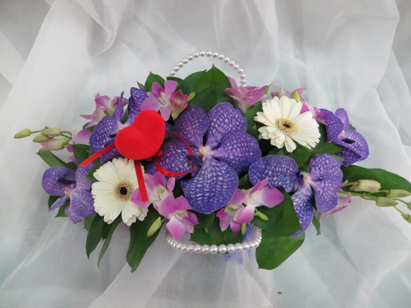 Композиция из цветов Не секунды покоя