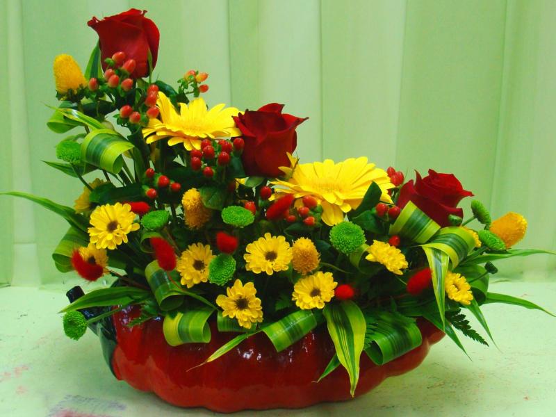 Композиция Цветы для мамы