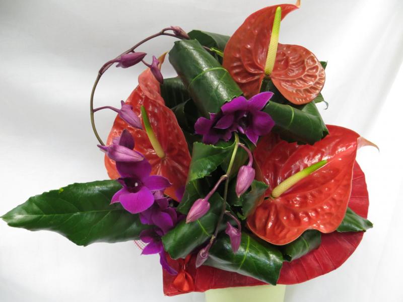 Букет цветов Рассвет 1