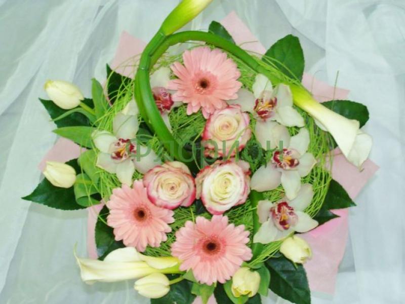 Букет на день рождения Воздушный поцелуй