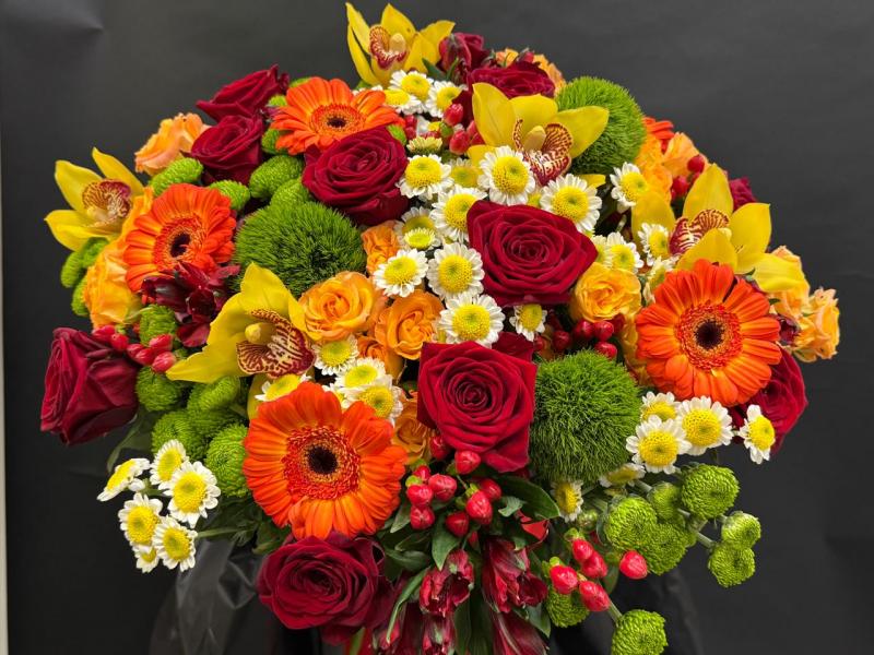 Мужской букет цветов Светить всегда