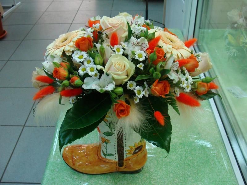 Композиция Ваза-сапожок Ксюша