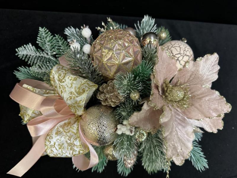 Новогодняя композиция Теплый вечер