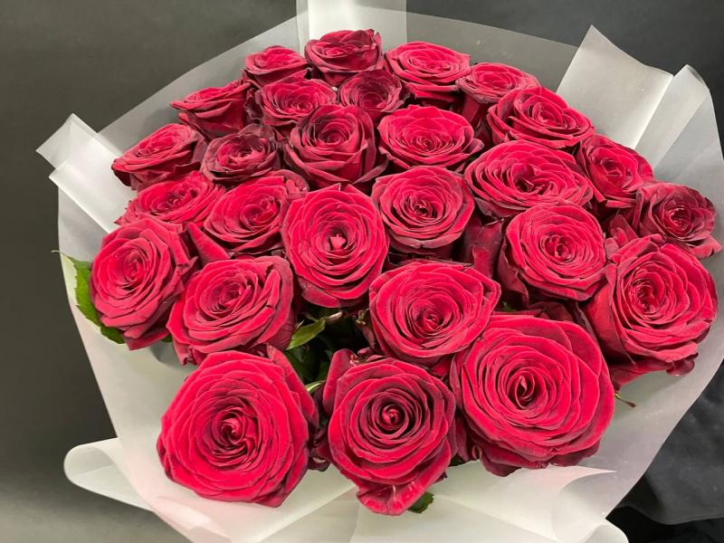 Монобукет из роз Избыток нежности