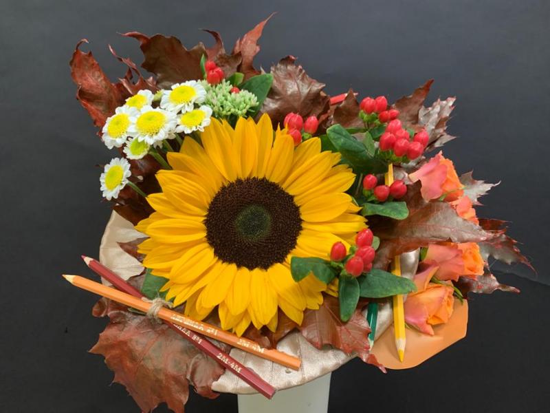 Цветы на день учителя Осень баловница