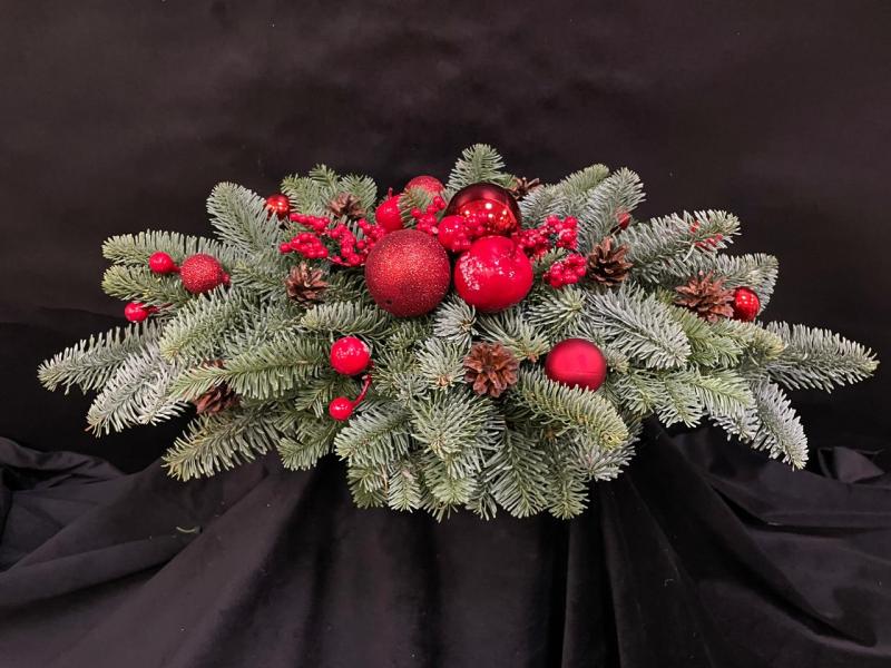 Солнышко мелькнуло 2 Новогодняя композиция из нобилиса 