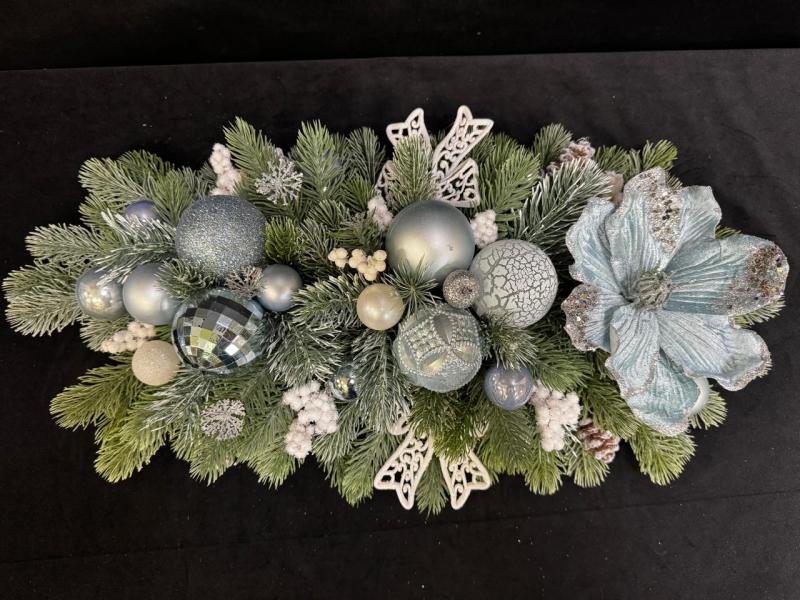 Новогодняя композиция Хрустальный звон зимы