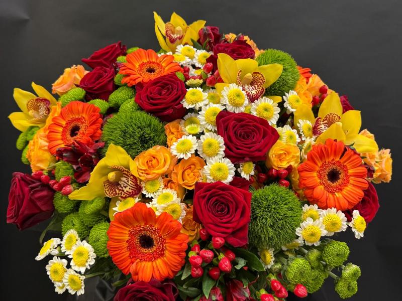 Мужской букет цветов Светить всегда