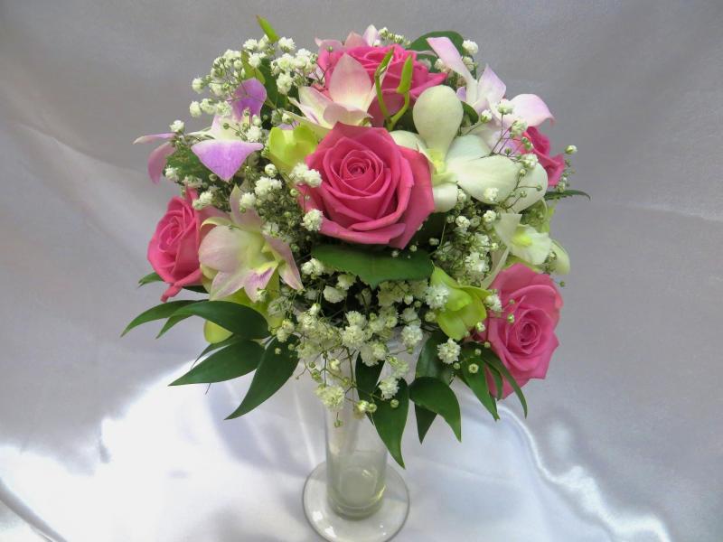 Букет невесты из роз Настёна