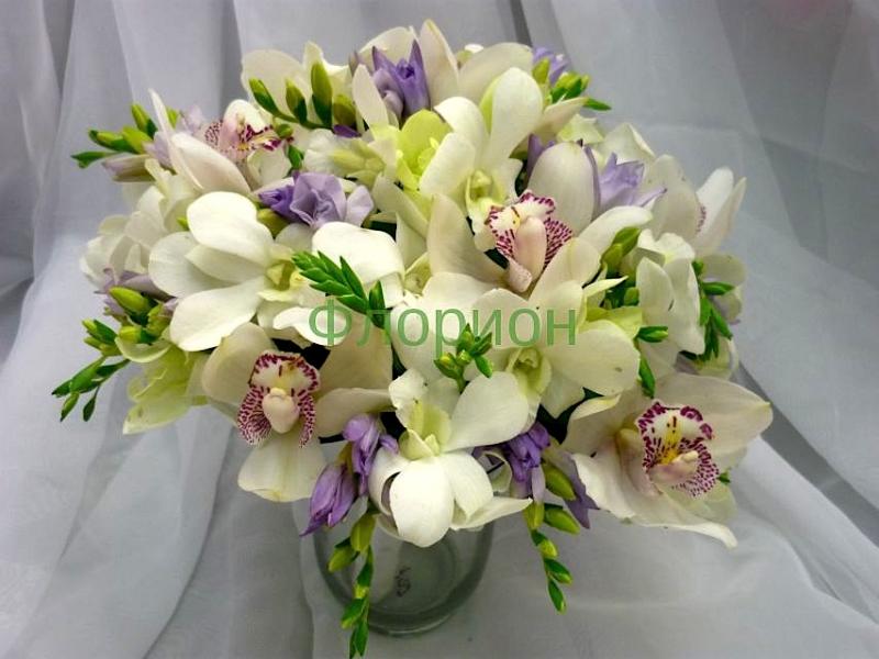 Букет невесты с орхидеями Цвет весны