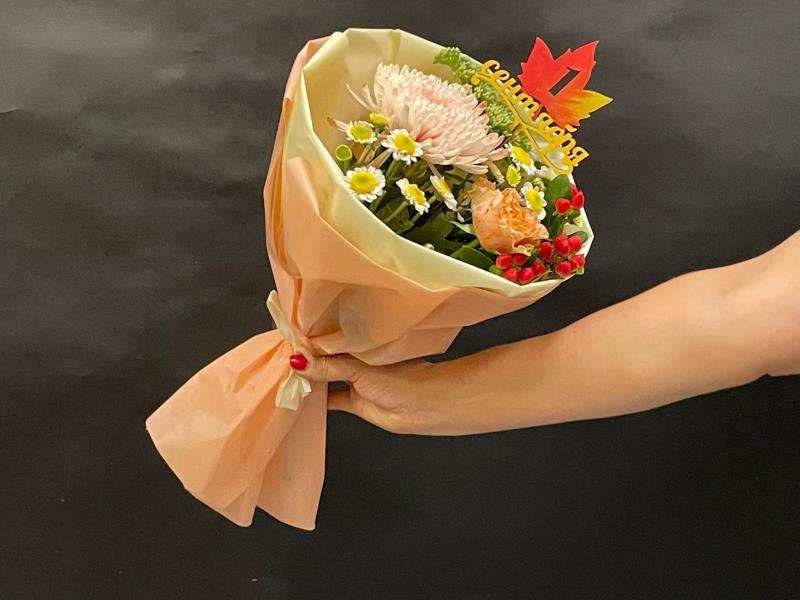 Букет для учителя С чистого листа