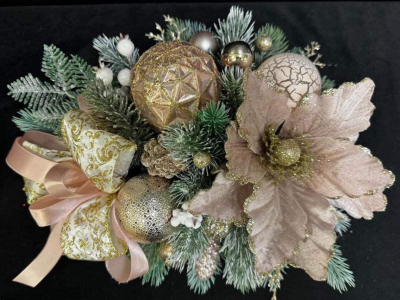 Новогодняя композиция Теплый вечер