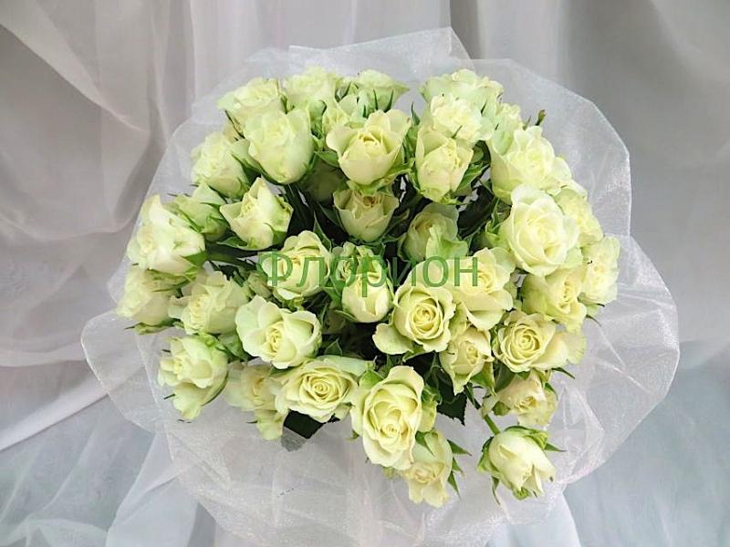Букет невесты из роз Белые розы
