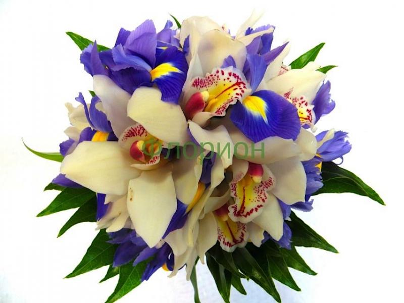 Букет невесты с орхидеей Фиолетовое чудо