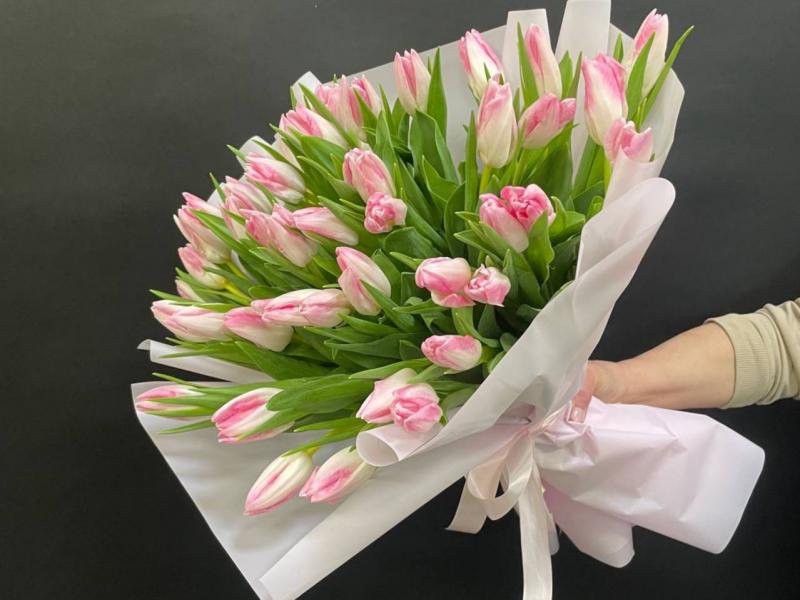 Пробуждение чувств Букет из тюльпанов