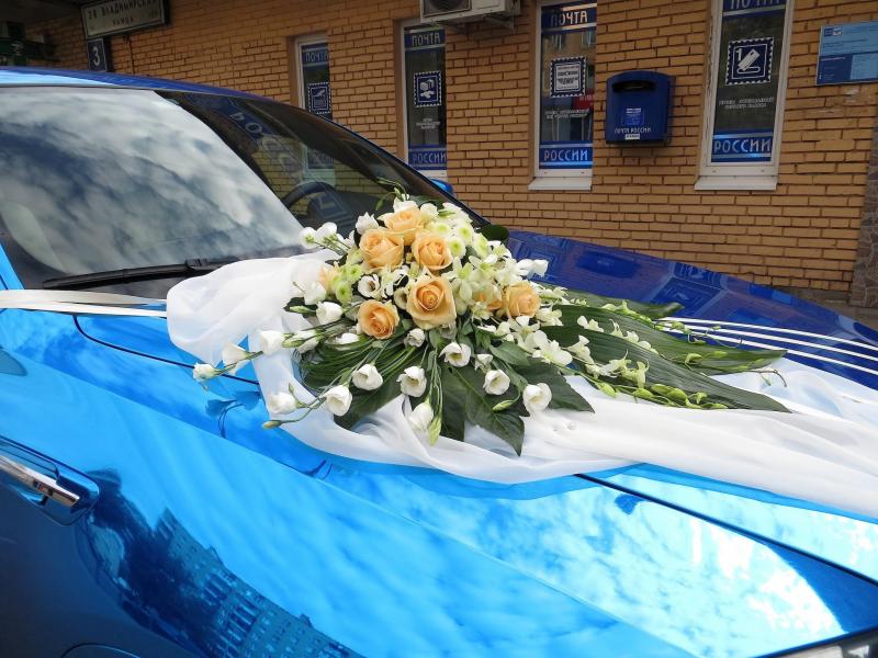 Композиция на свадебную машину BMW (А)