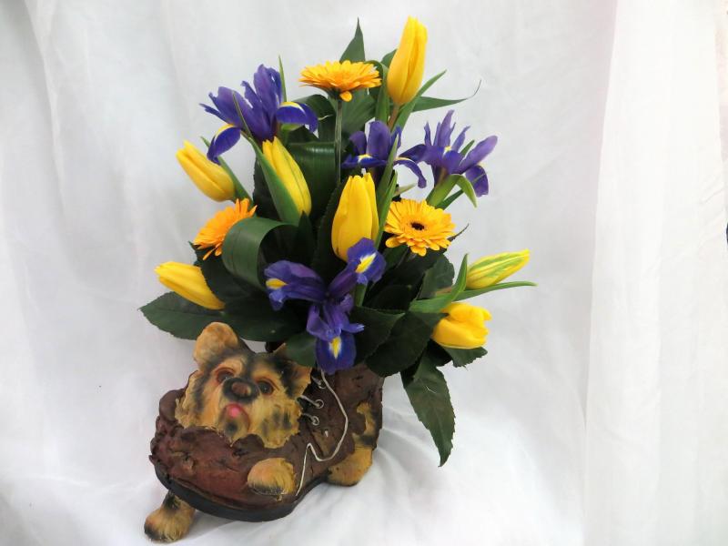 Композиция из живых цветов Ласковый Йорк