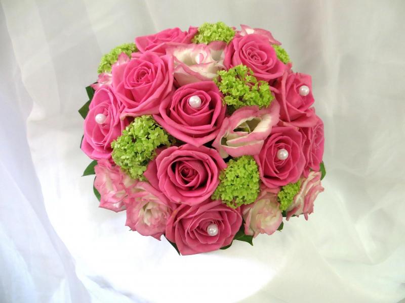 Свадебный букет из роз Роса на розе 1