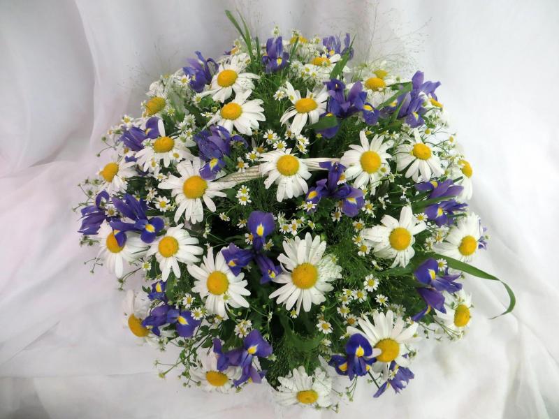 Букет на день рождения Летние облако