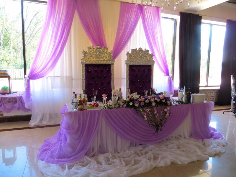 Свадьба Свадебный стол Царские сады