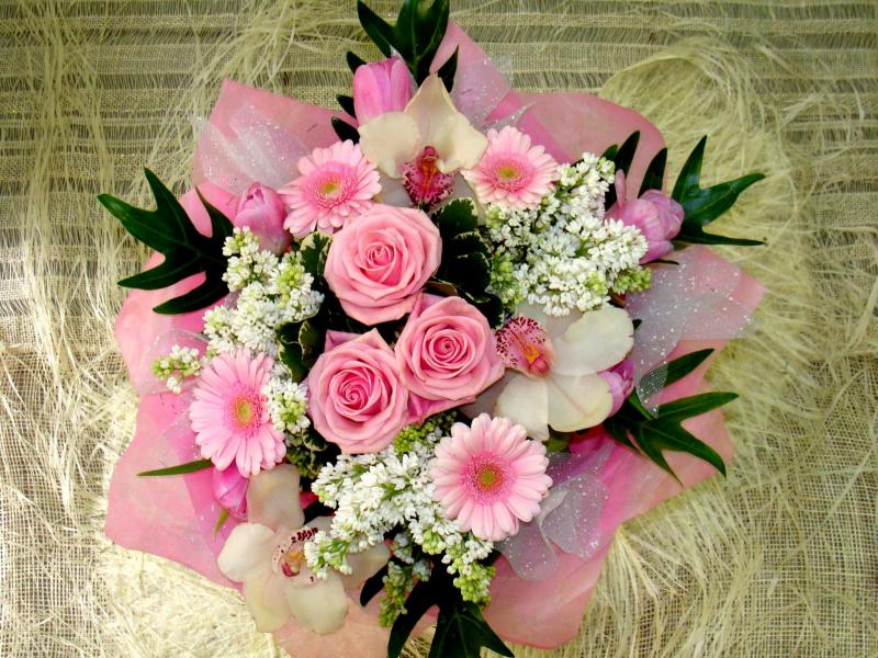 Букет цветов Нежные чувства