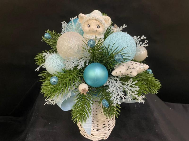 Новогодняя композиция Уютный ночлег