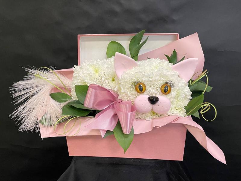 Игрушка из живых цветов Уют дома