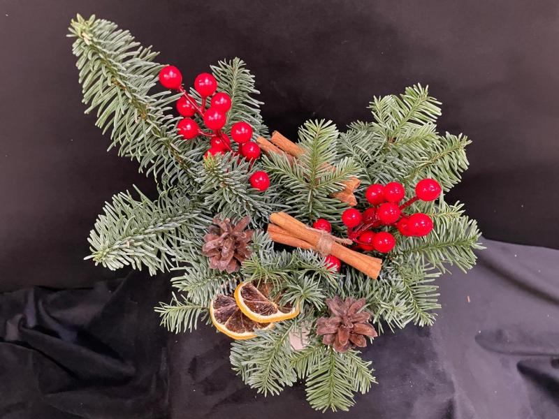 Напевы вьюги 1 Новогодняя композиция из нобилиса 