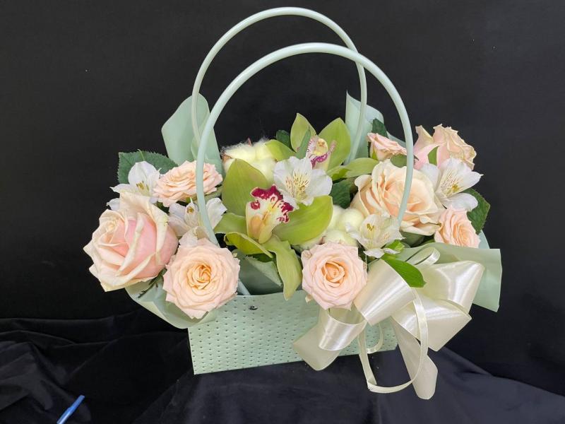 Светлый, теплый день Сумочка с цветами