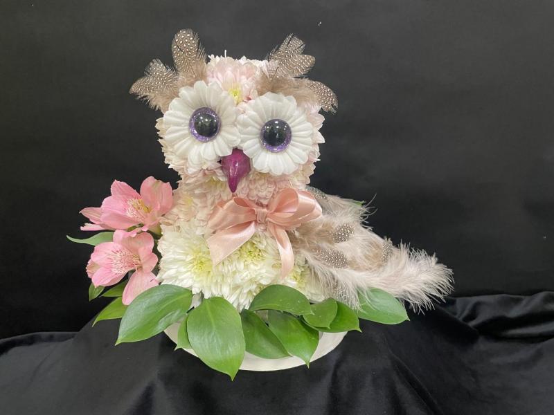 Птица из цветов В сказочном лесе