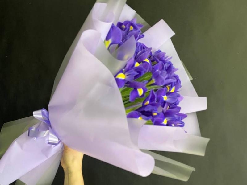 Букет цветов Синий вечер