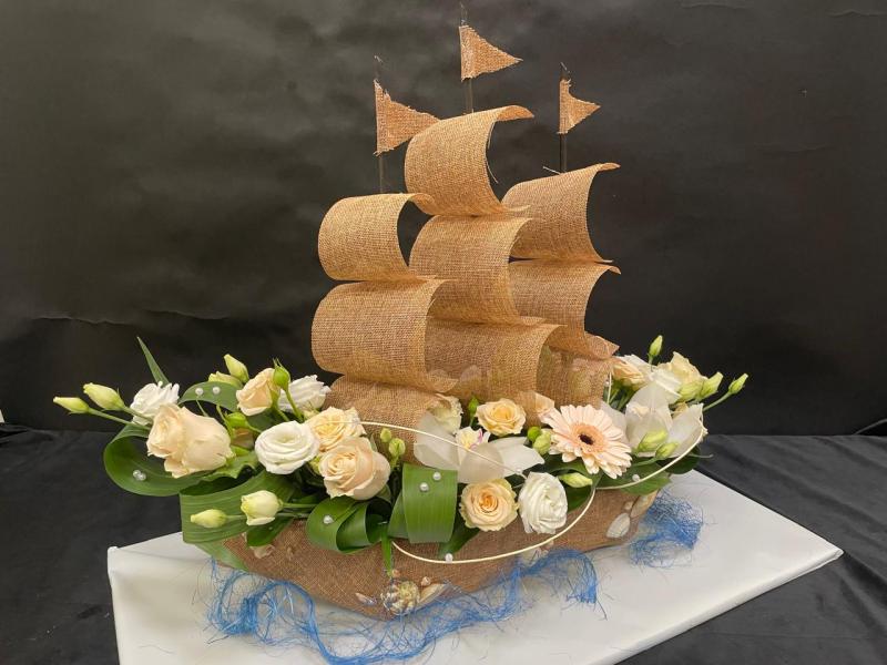 Корабль из цветов Когда бушует шторм 2