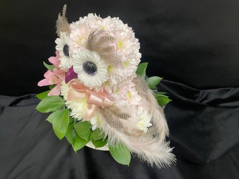 Птица из цветов В сказочном лесе