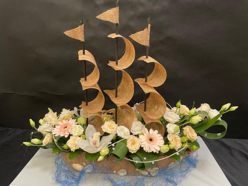 Корабль из цветов Когда бушует шторм 2