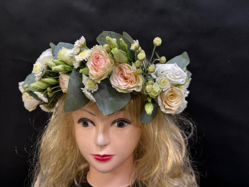 Притягательная сила Свадебный венок невесты (А)