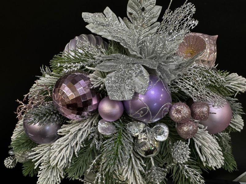 Новогодняя композиция Я в домике