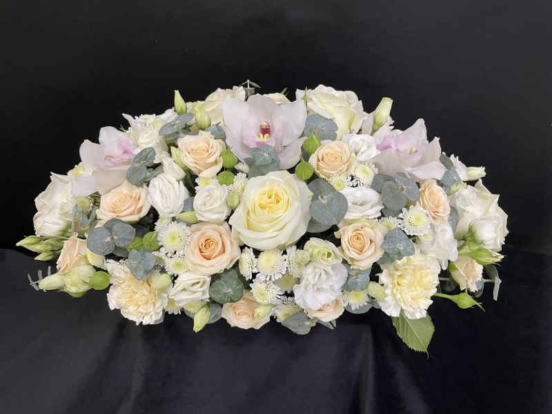 Композиция из живых цветов Флагман офиса №2 